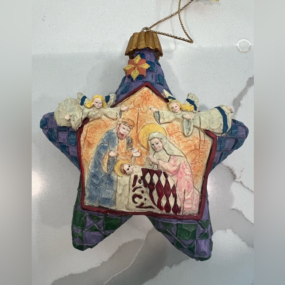 Jim Shore Nativity Star Ornament
